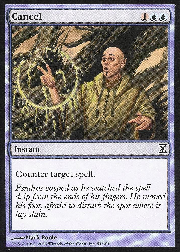 Cancel (Time Spiral) Light Play