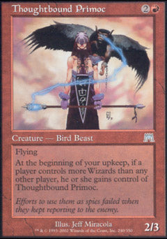 Thoughtbound Primoc (Onslaught) Light Play