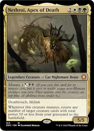 Nethroi, Apex of Death (Commander: Dominaria United) Light Play