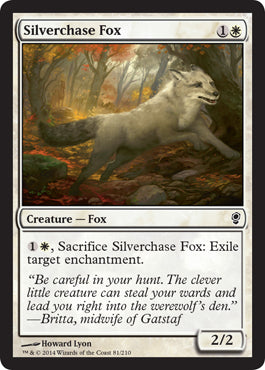 Silverchase Fox (Conspiracy) Light Play