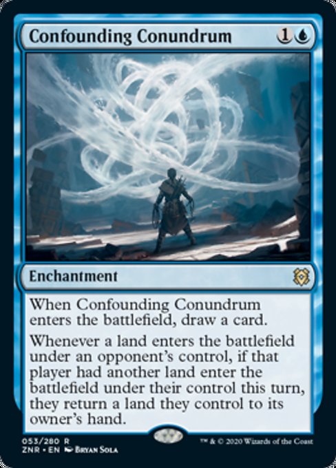 Confounding Conundrum (Zendikar Rising) Light Play Foil