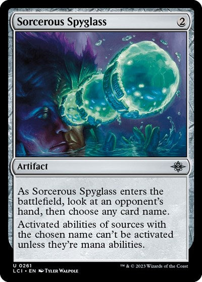 Sorcerous Spyglass (The Lost Caverns of Ixalan) Light Play