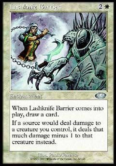 Lashknife Barrier (Planeshift) Light Play