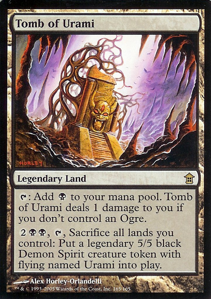 Tomb of Urami (Saviors of Kamigawa) Light Play