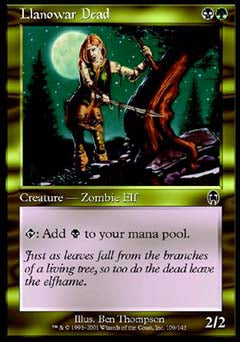 Llanowar Dead (Apocalypse) Medium Play