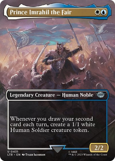Prince Imrahil the Fair (Borderless) (Universes Beyond: The Lord of the Rings: Tales of Middle-earth) Light Play Foil