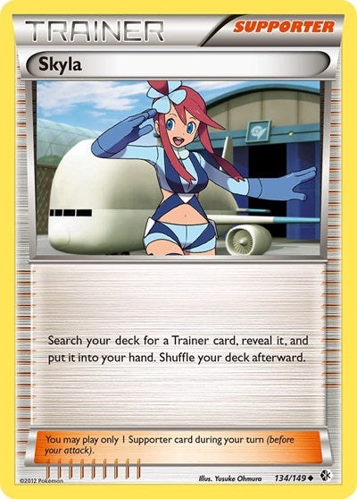 Skyla (Boundaries Crossed) Damaged / Poor Reverse Holofoil