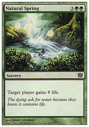 Natural Spring (9th Edition) Light Play