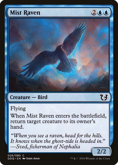 Mist Raven (Duel Decks: Blessed vs Cursed) Light Play