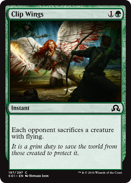 Clip Wings (Shadows Over Innistrad) Light Play