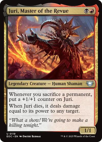 Juri, Master of the Revue (Commander: Edge of Eternities) Light Play