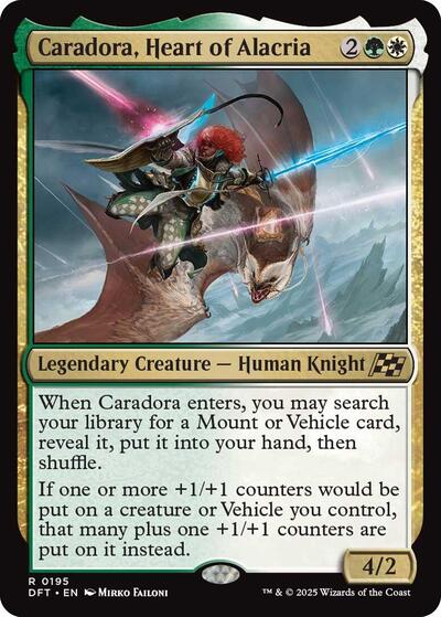 Caradora, Heart of Alacria (Aetherdrift) Light Play