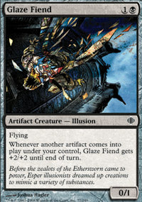 Glaze Fiend (Shards of Alara) Light Play
