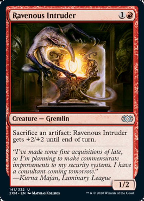 Ravenous Intruder (Double Masters) Light Play