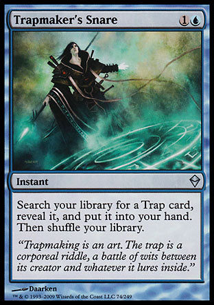 Trapmaker's Snare (Zendikar) Light Play