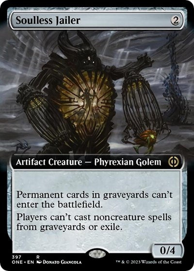 Soulless Jailer (Extended Art) (Phyrexia: All Will Be One) Light Play