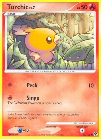 Torchic (Great Encounters) Damaged / Poor