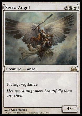 Serra Angel (Duel Decks: Divine vs Demonic) Medium Play