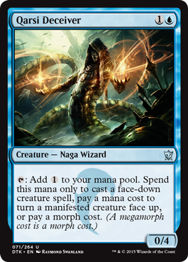 Qarsi Deceiver (Dragons of Tarkir) Light Play