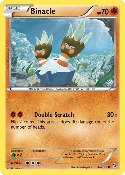 Binacle (XY - Flashfire) Light Play