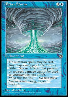 Aether Storm (Homelands) Heavy Play