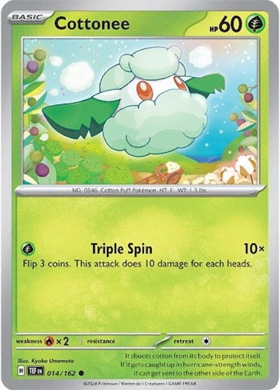Cottonee (SV05: Temporal Forces) Light Play
