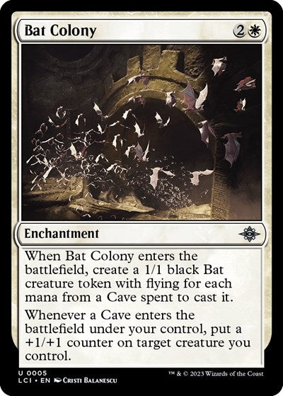 Bat Colony (The Lost Caverns of Ixalan) Light Play