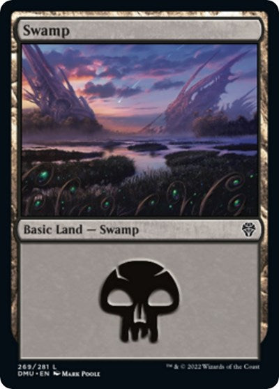Swamp (269) (Dominaria United) Light Play