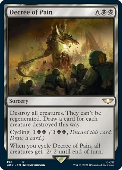 Decree of Pain (Universes Beyond: Warhammer 40K) Light Play