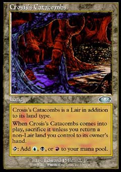 Crosis's Catacombs (Planeshift) Light Play Foil