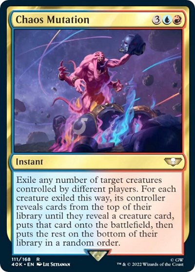 Chaos Mutation (Universes Beyond: Warhammer 40K) Light Play