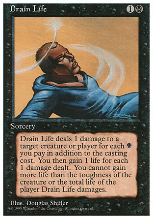 Drain Life (4th Edition) Heavy Play