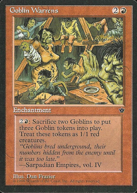 Goblin Warrens (Fallen Empires) Medium Play