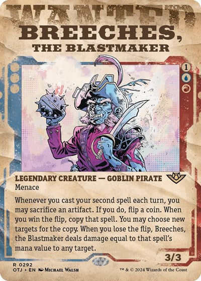 Breeches, the Blastmaker (Showcase) (Outlaws of Thunder Junction) Light Play