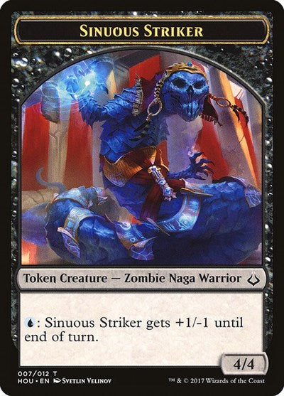 Sinuous Striker Token (Hour of Devastation) Light Play
