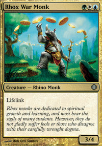 Rhox War Monk (Shards of Alara) Medium Play