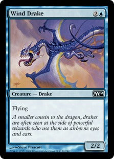 Wind Drake (Magic 2010 Core Set) Light Play