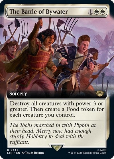 The Battle of Bywater (Extended Art) (Universes Beyond: The Lord of the Rings: Tales of Middle-earth) Light Play