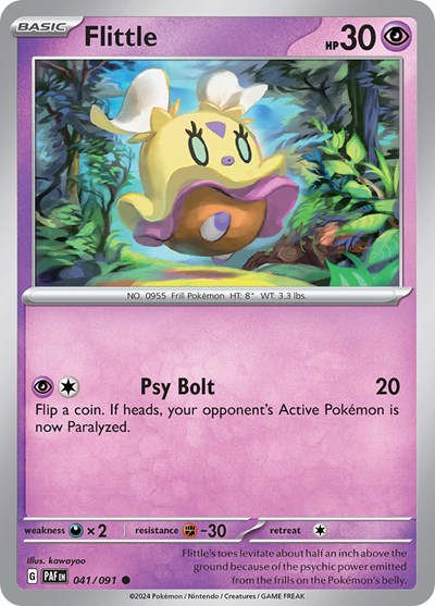 Flittle (SV: Paldean Fates) Light Play Reverse Holofoil