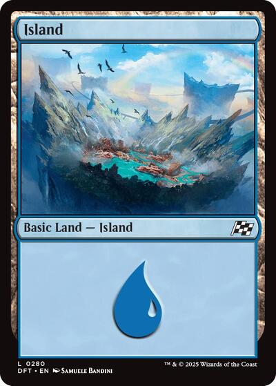 Island (0280) (Aetherdrift) Light Play