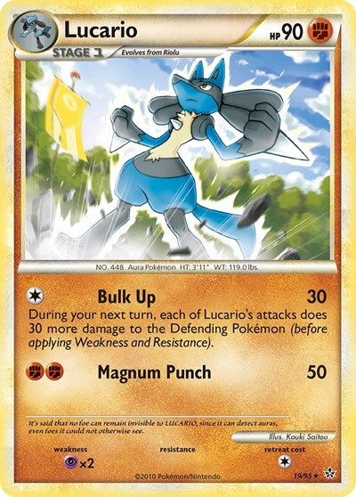 Lucario (Unleashed) Medium Play