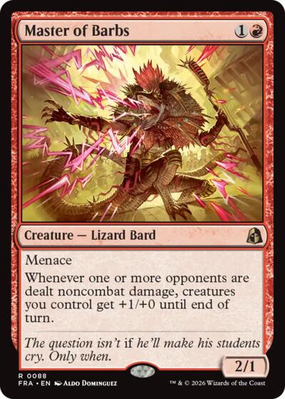 Master of Barbs (Reality Fracture) Light Play
