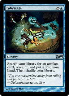 Fabricate (Magic 2010 Core Set) Light Play