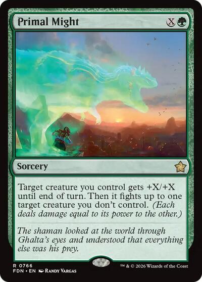 Primal Might (0766) (Foundations) Light Play