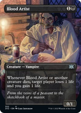 Blood Artist (Borderless) (Double Masters 2022) Light Play