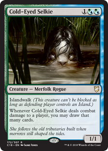 Cold-Eyed Selkie (Commander 2018) Medium Play