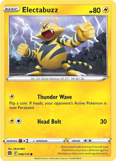Electabuzz (SWSH09: Brilliant Stars) Light Play