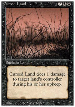 Cursed Land (Revised) Heavy Play