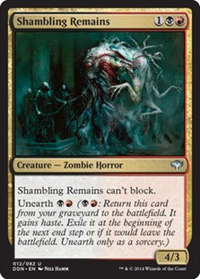 Shambling Remains (Duel Decks: Speed vs Cunning) Damaged / Poor