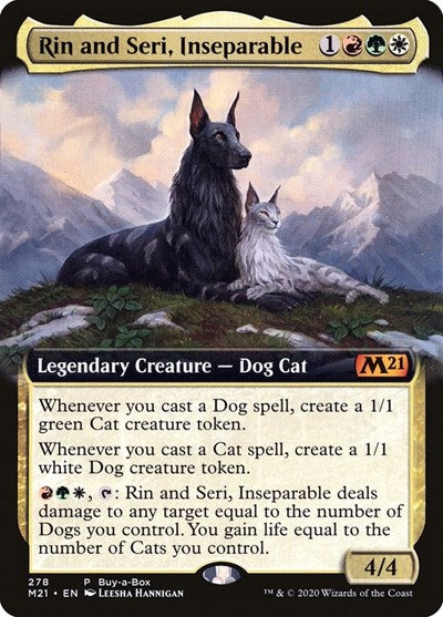 Rin and Seri, Inseparable (Promos: Buy-A-Box) Light Play